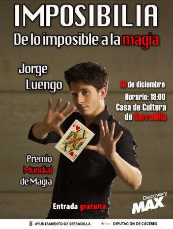 Imagen Espectáculo de magia con 'Jorge Luengo'